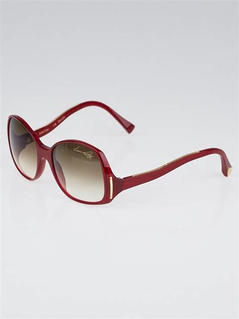 Louis Vuitton Red Gina Sunglasses 